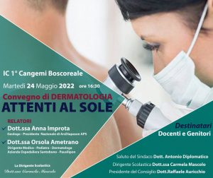 Scopri di più sull'articolo Convegno di dermatologia | Attenti al sole